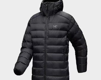 Kurtka puchowa męska Arcteryx Thorium Hoody Down Jacket, lekka zimowa kurtka puchowa