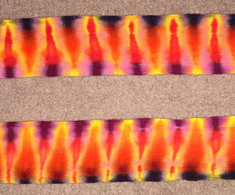 Fire THi-3022 Tie Dyed Thigh High Socks