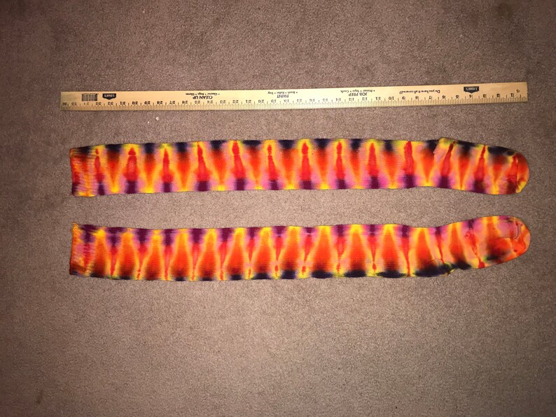 Fire THi-3022 Tie Dyed Thigh High Socks