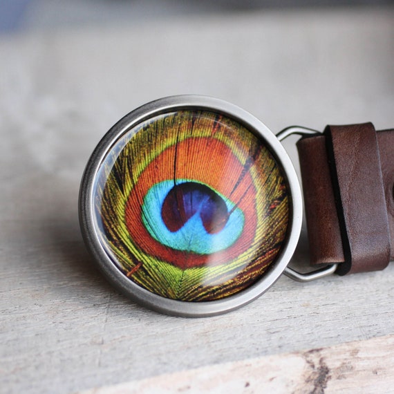 feather belt buckle
