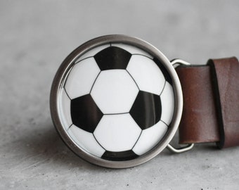 Soccer Ball Belt Buckle, Sport belt buckle