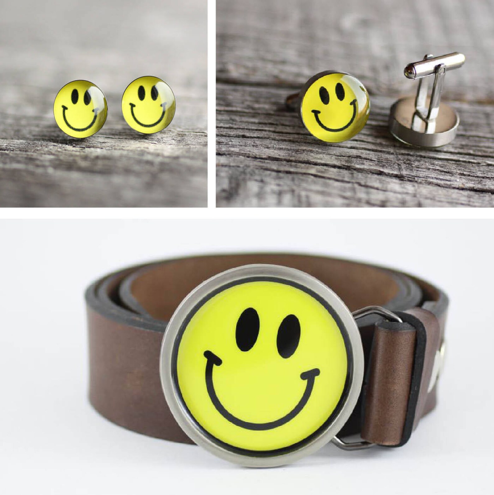 Smiley Belt Buckle Emoji Belt Buckle Happy Face Belt Buckle Etsy