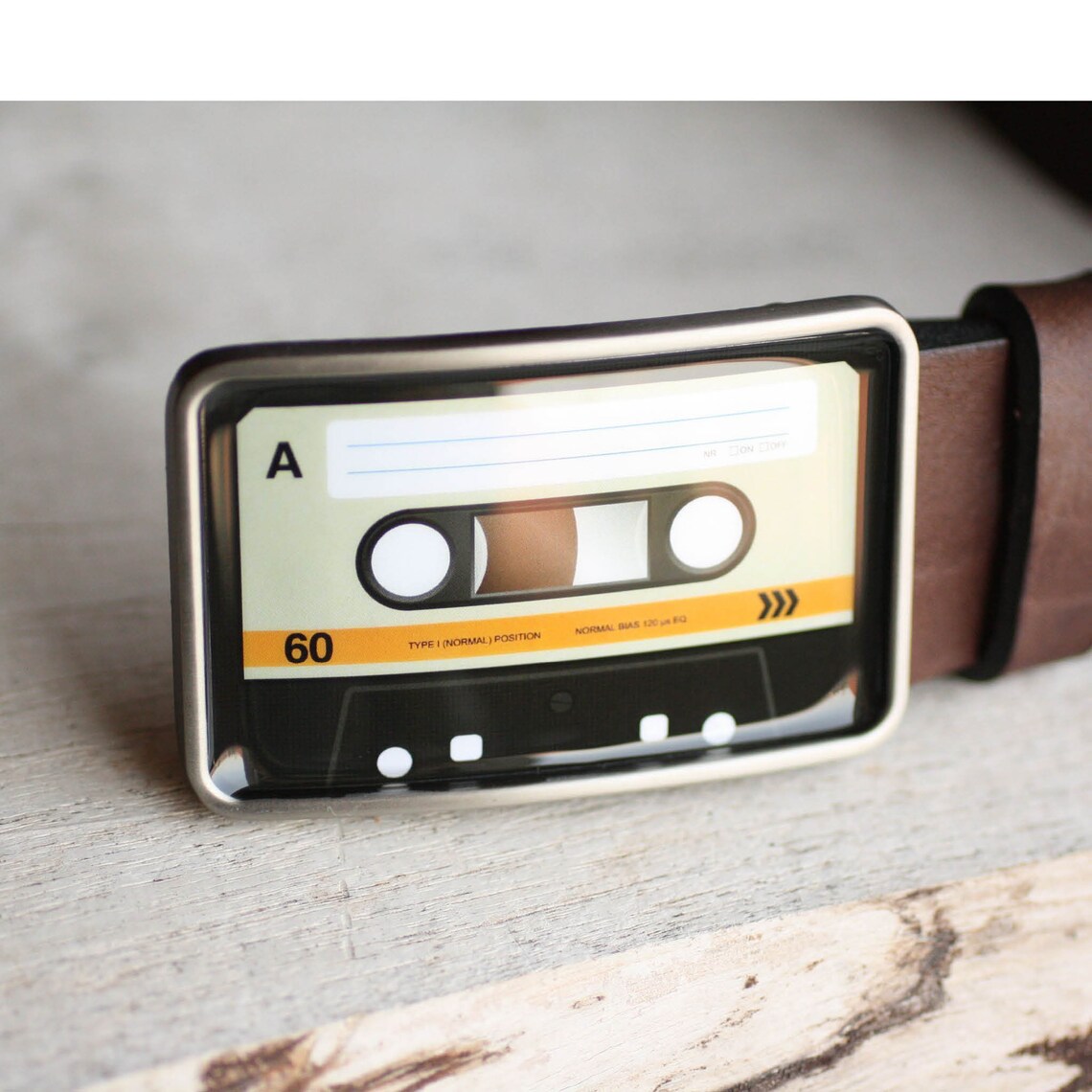 Audio Cassette Belt Buckle Cassette Tape Belt Buckle Retro Etsy