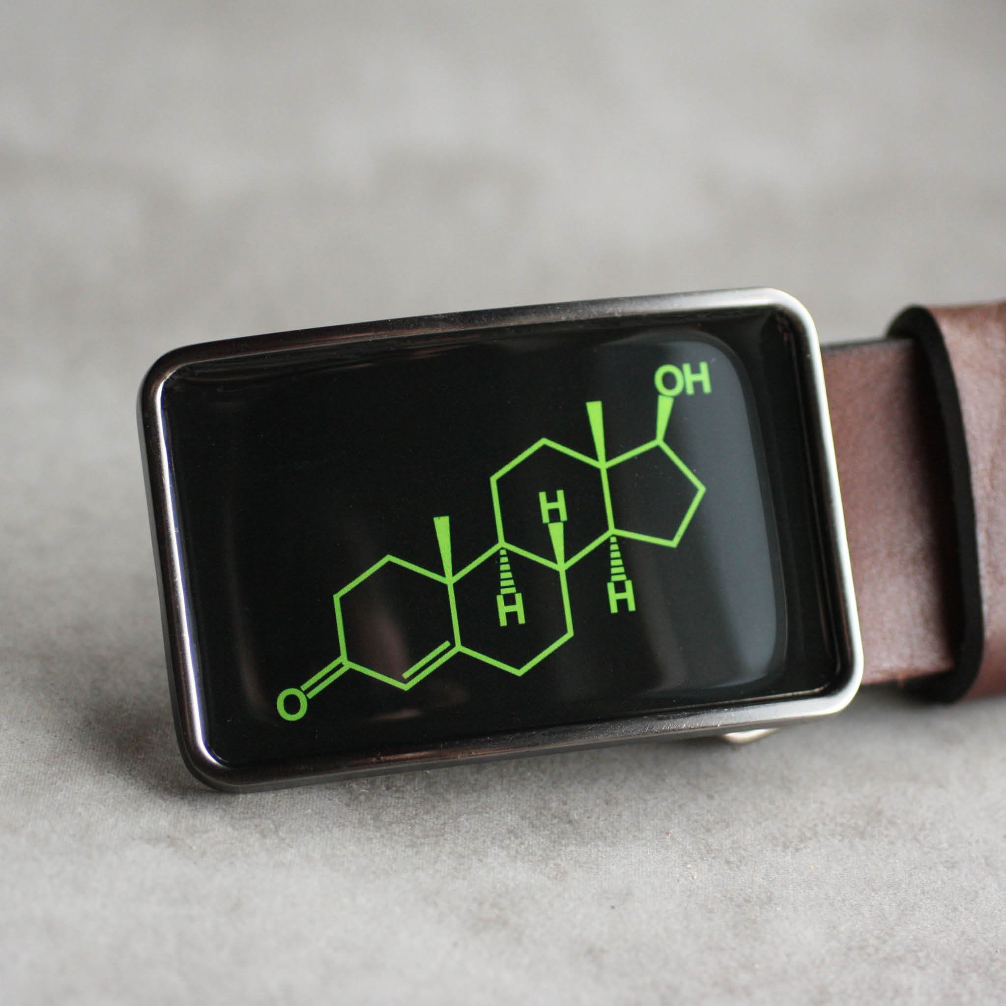 gift for him Masculine belt buckle Science Belt Buckle men/'s gift idea GRAY Alpha Belt Buckle Men/'s belt buckle