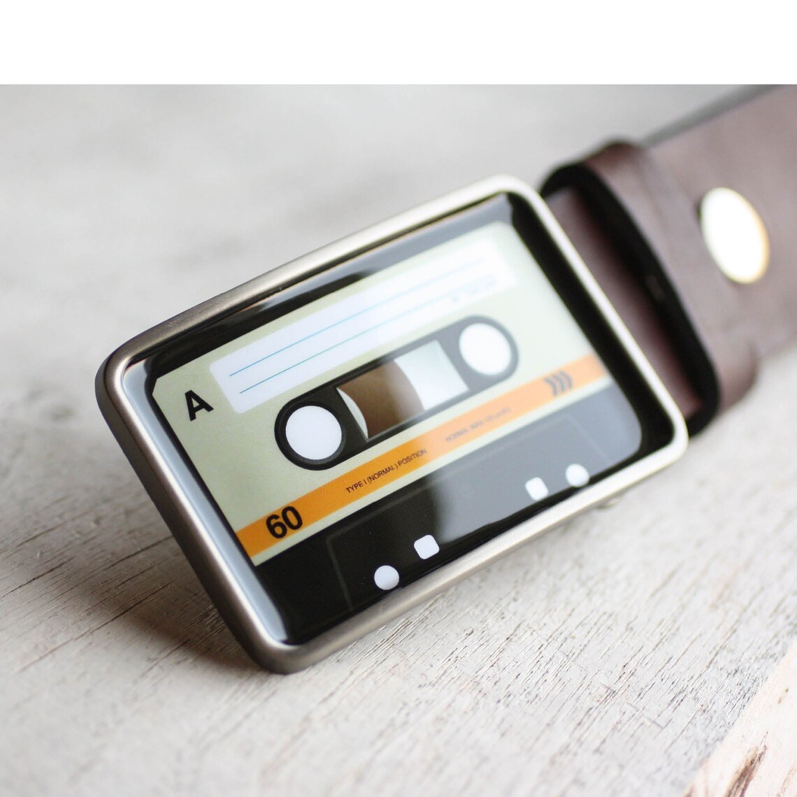 Audio Cassette Belt Buckle Cassette Tape Belt Buckle Retro Etsy