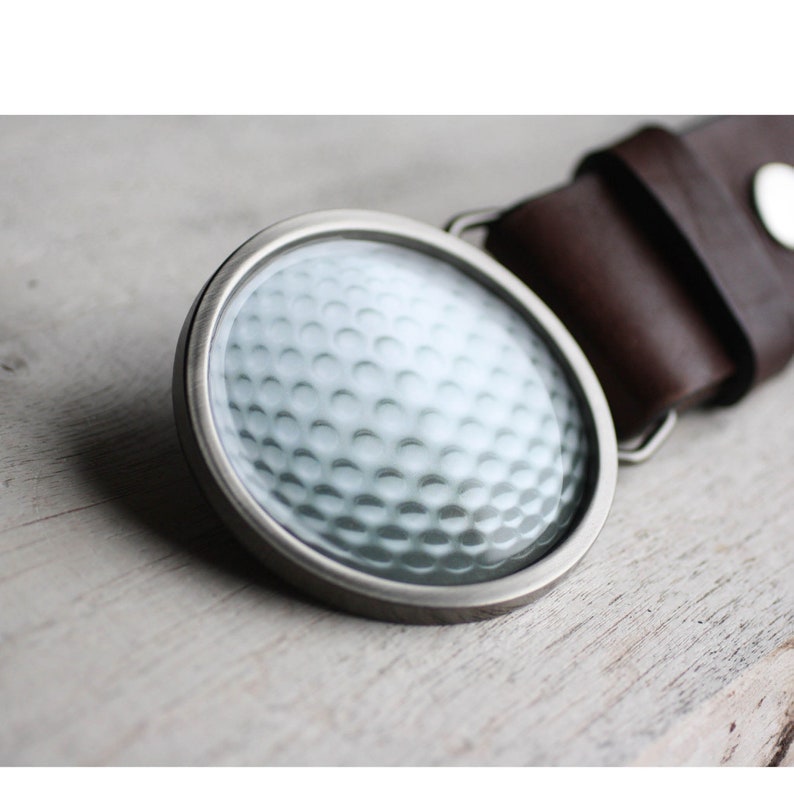 Golf Ball Belt Buckle Sport Belt Buckle Etsy
