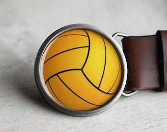 Waterpolo Belt Buckle, Sport belt buckle, Ball belt buckle, gift for him, men's gift idea