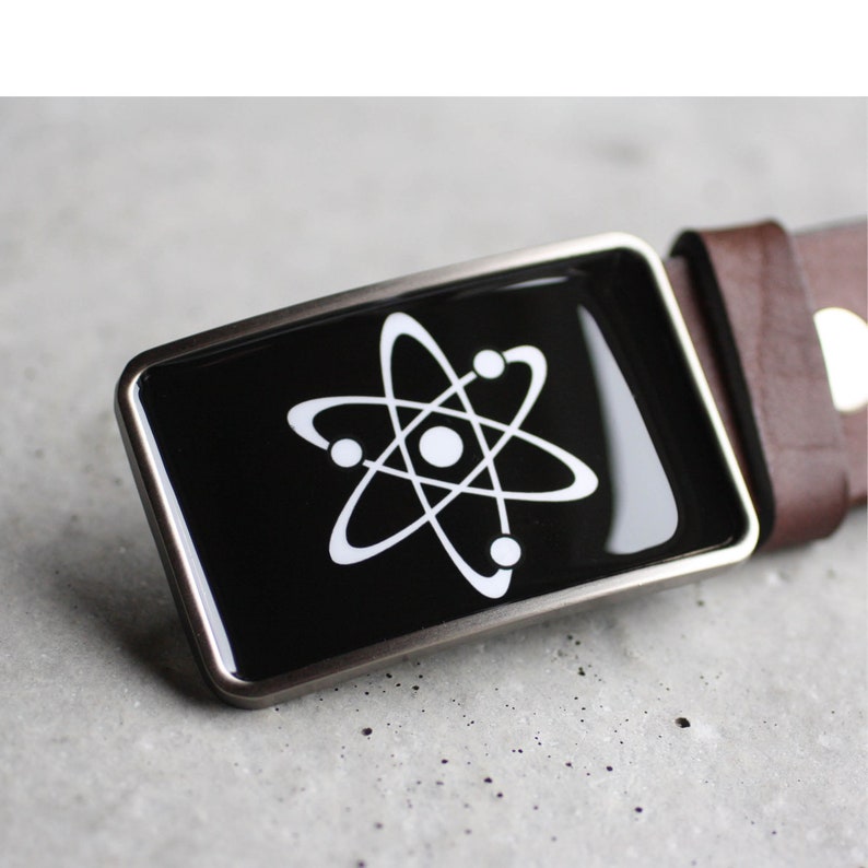 Atom Belt Buckle, Atom Molecule Belt Buckle, Science Belt Buckle, Geek ...