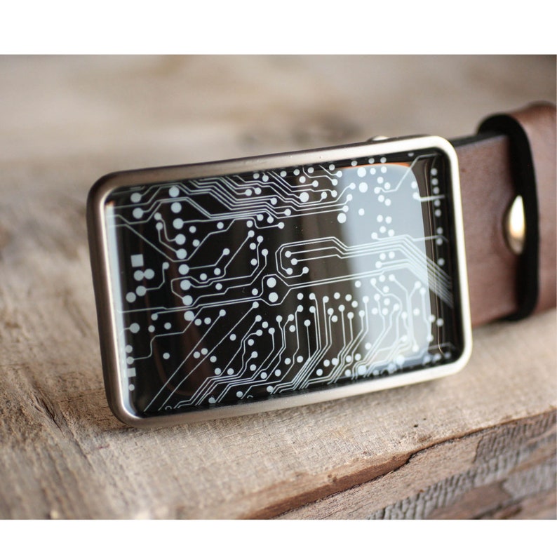 Circuit Board Belt Buckle PCB Belt Buckle Geekery Geek Belt Etsy