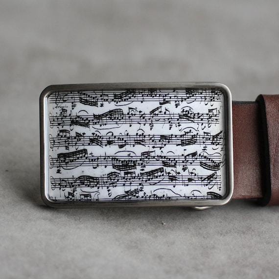 music belt buckle