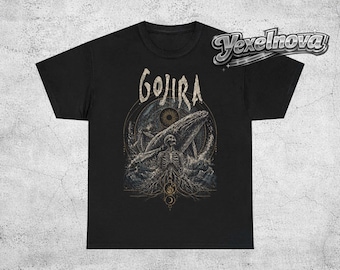 Gojira T-Shirt - Metal Music Shirt - From Mars to Sirius Album Shirt - Stranded - Gojira Merch - Unisex Rocker Clothing