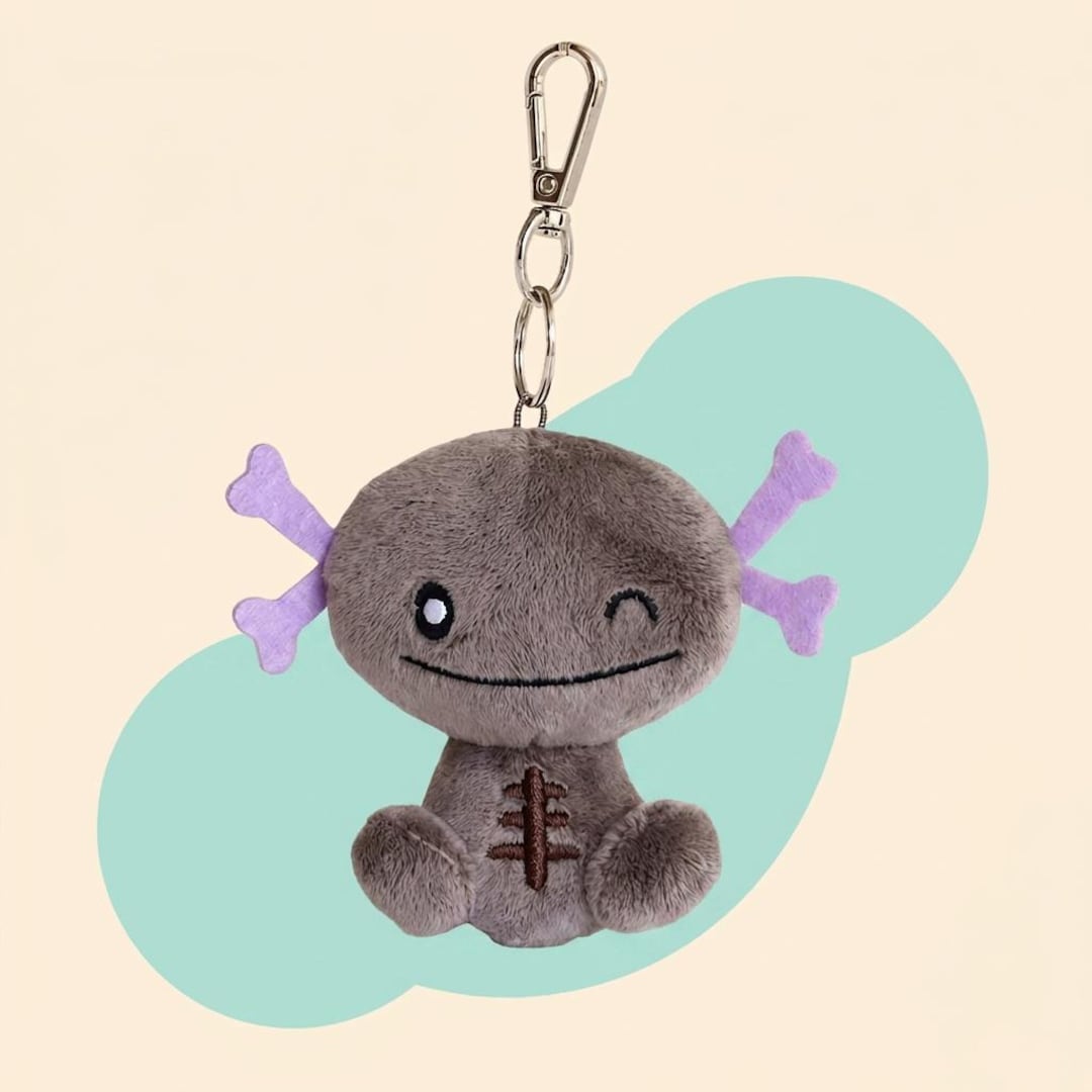 Official Pokemon Wooper Plush Keychain, Kawaii Bag Charm Mascot, Soft Keyring Bag Charm, Pokemon Mini Keychain, Cute Pokemon, Gift for Kids - Etsy