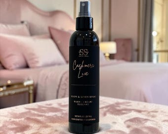 Ambientador en spray para habitaciones y ropa de cama Suite Scents Cashmere Luxe, 237 ml