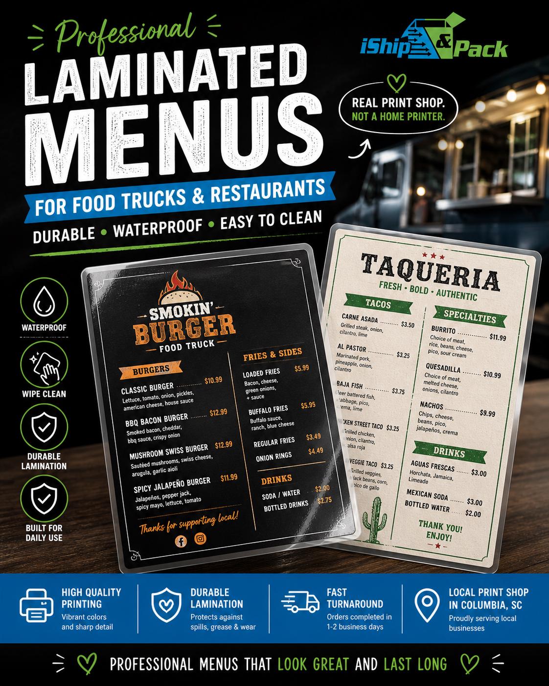 Produktbild von Menühalter A4 Für Restaurants, Pubs & Hotels – 12 Seiten / 6 Karten, Gepolstert, PVC-Cover, Schwarz-rot