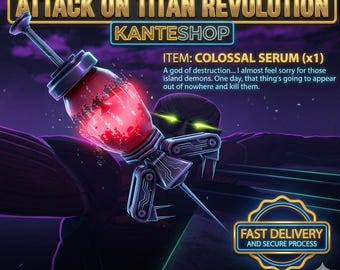 Colossal-Serum | Angriff auf Titan Revolution | Sofortige Lieferung | Am billigsten