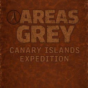 Expedición a las Islas Canarias en la zona gris / Diario de expedición en PDF / Notas de campo y libro de exploración de viajes de aventura real