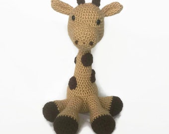 Giraffe Stuffed Animal, Crochet Giraffe, Baby Shower Gift for Boy, Baby Gift for Girl, Zoo Nursery, Giraffe Toy