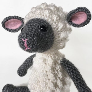 Lamb Stuffed Animal, Lamb Baby Gift, Crochet Lamb, Baby Shower Gift, Easter Gift image 7