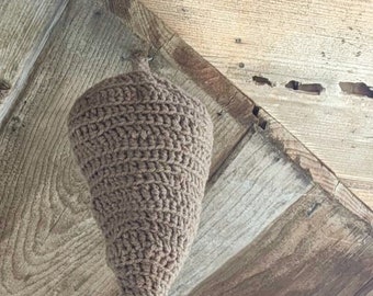 Fake Wasp Nest, Wasp Nest Decoy, Crochet Wasp Nest, Non Toxic Hornet Deterrent, Gift for New Home