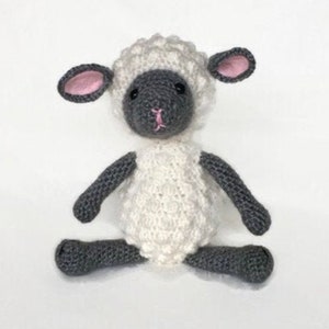 Lamb Stuffed Animal, Lamb Baby Gift, Crochet Lamb, Baby Shower Gift, Easter Gift image 1