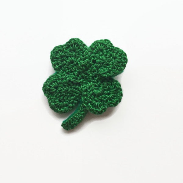 Shamrock Pin, St. Patty’s Day Pin, St. Patrick’s Day Pin, Four Leaf Clover Pin, Shamrock Brooch