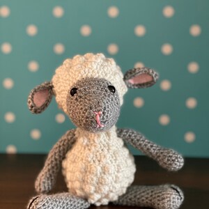 Lamb Stuffed Animal, Lamb Baby Gift, Crochet Lamb, Baby Shower Gift, Easter Gift image 9
