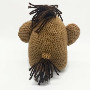 Mammoth Stuffed Animal, Ice Age Mammoth, Crochet Mammoth, Baby Shower Gift for Boy, Baby Gift for Boy image 6