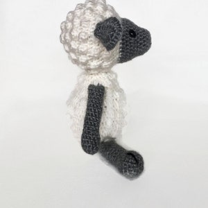 Lamb Stuffed Animal, Lamb Baby Gift, Crochet Lamb, Baby Shower Gift, Easter Gift image 6