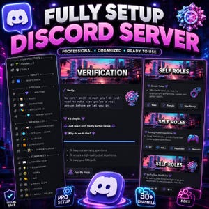 GTA 6-tema Discord-serverinstallation | Spelgemenskap redo att användas