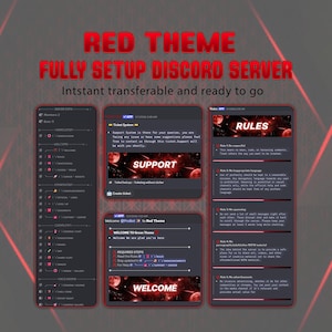 Konfiguracja serwera Red Discord | Społeczność graczy gotowa do użycia