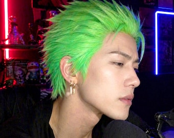 One Piece Roronoa Zoro Green Cosplay Wig