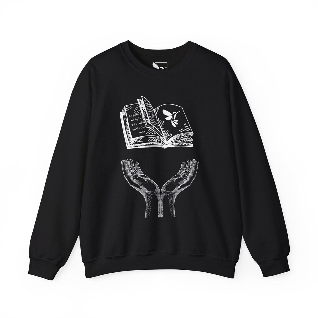 Literary Dreams | Dark Colored Unisex Crewneck Sweatshirt | Posterra ...