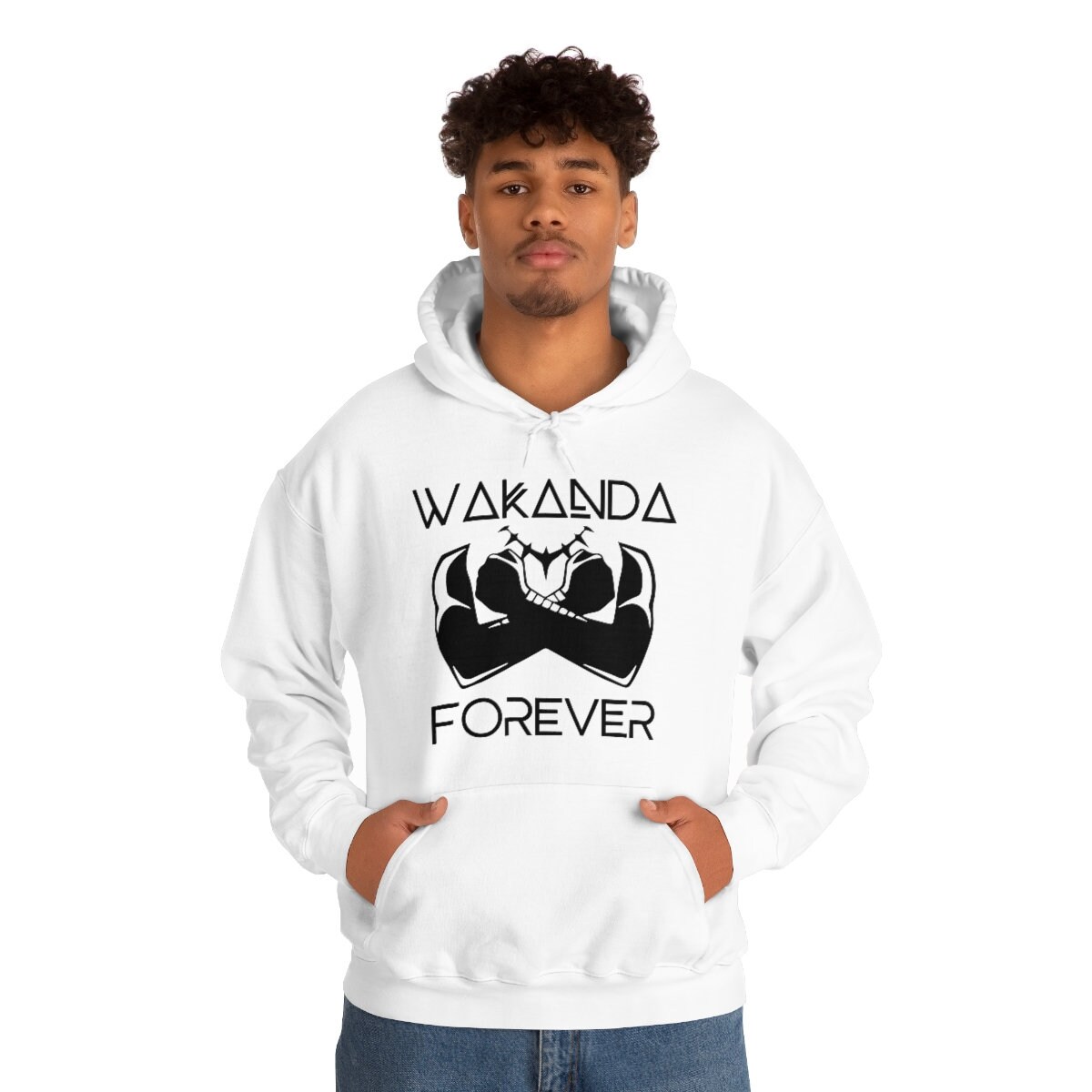 Discover Sudadera con Capucha Wakanda Para Siempre Wakanda Forever Vintage Unisex