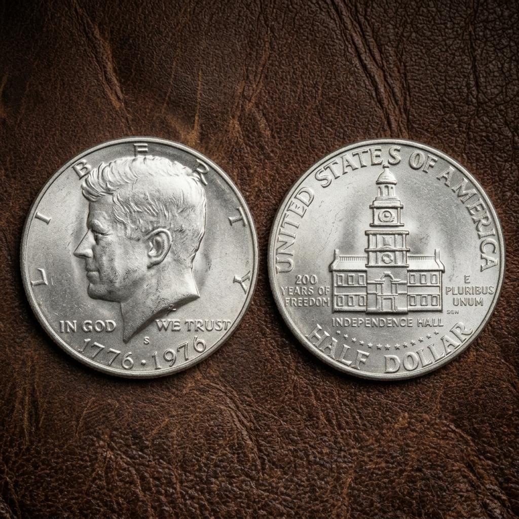 Half dollar 1776 1976 - Etsy 日本
