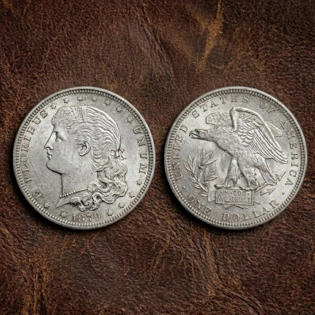 1879 morgan dollar - Etsy 日本