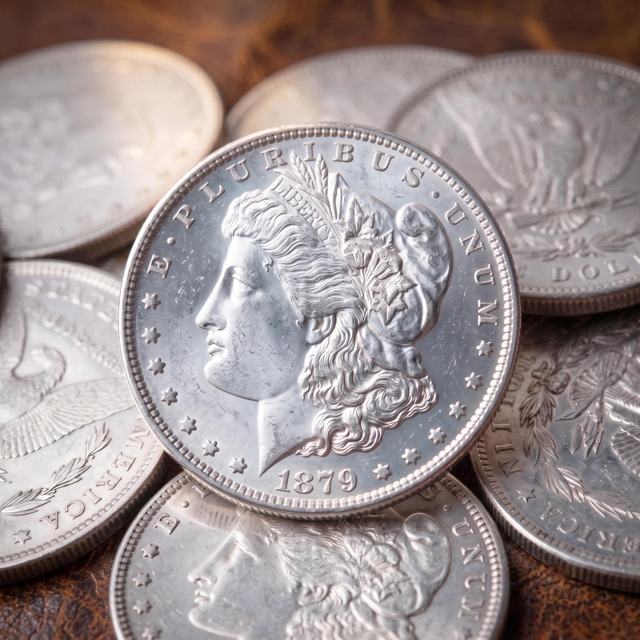 P*2様 1878-S モルガンダラー銀貨 1ドル Morgan Dollar P*2様 1878-S モルガンダラー銀貨 1ドル Morgan Dollar 1878 morgan silver