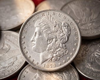 1878-1921 Morgan zilveren dollar complete muntenset, Morgan dollar zilveren munten, Amerikaanse antieke munten, zeldzame oude munten voor verzamelaars, vintage geschenken
