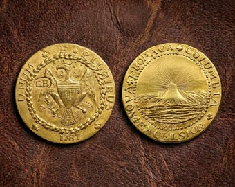 1787 Brasher Doubloon gouden munt New York, zeldzame oude Amerikaanse munten, collectible oude munten voor verzamelaars, herdenkingsmunt Ephraim Brasher