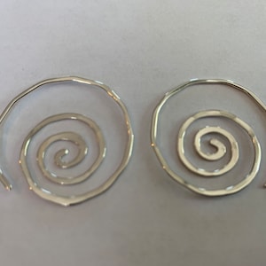 Spiral earrrings