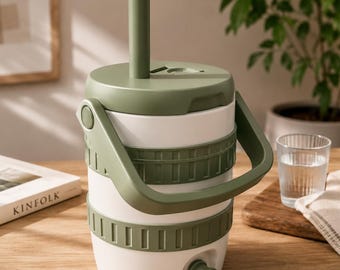 Soporte para latas de agua en formato STL / Dispensador de bebidas portátil para impresión 3D / Archivo STL de enfriador de bebidas / Jarra de agua para exteriores imprimible / Soporte para latas en formato STL