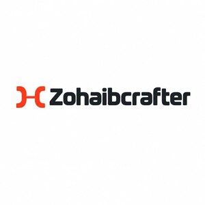Modernes, minimalistisches Business-Logo-Design – Individuelle Markenidentität, Tech-Vektorlogo-Kombination, Typografie- und Symbolgrafiken