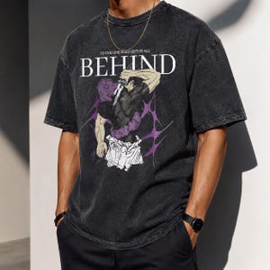 Toji Fushiguro Jujutsu Kaisen T-Shirt – Washed Cotton Anime Tee, Harajuku Manga Streetwear, Unisex Oversized Graphic Shirt
