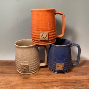 Texas Pottery Mug - Etsy