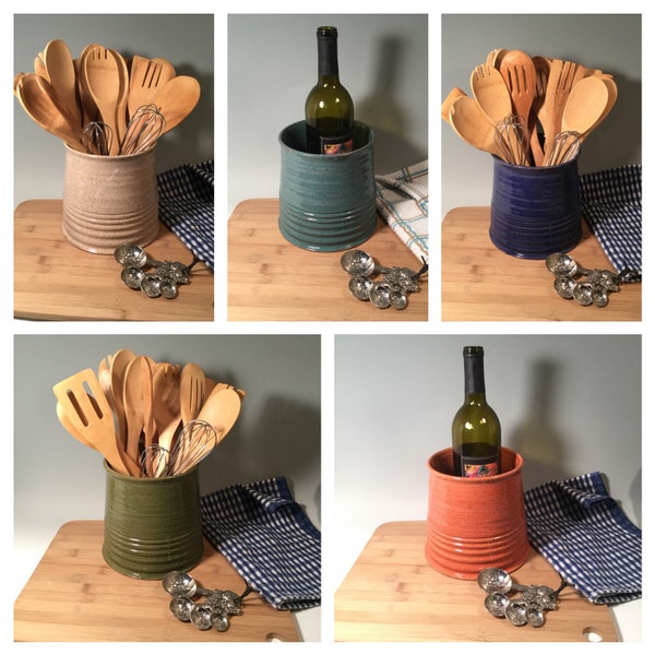 Kitchen Utensil Holder Etsy