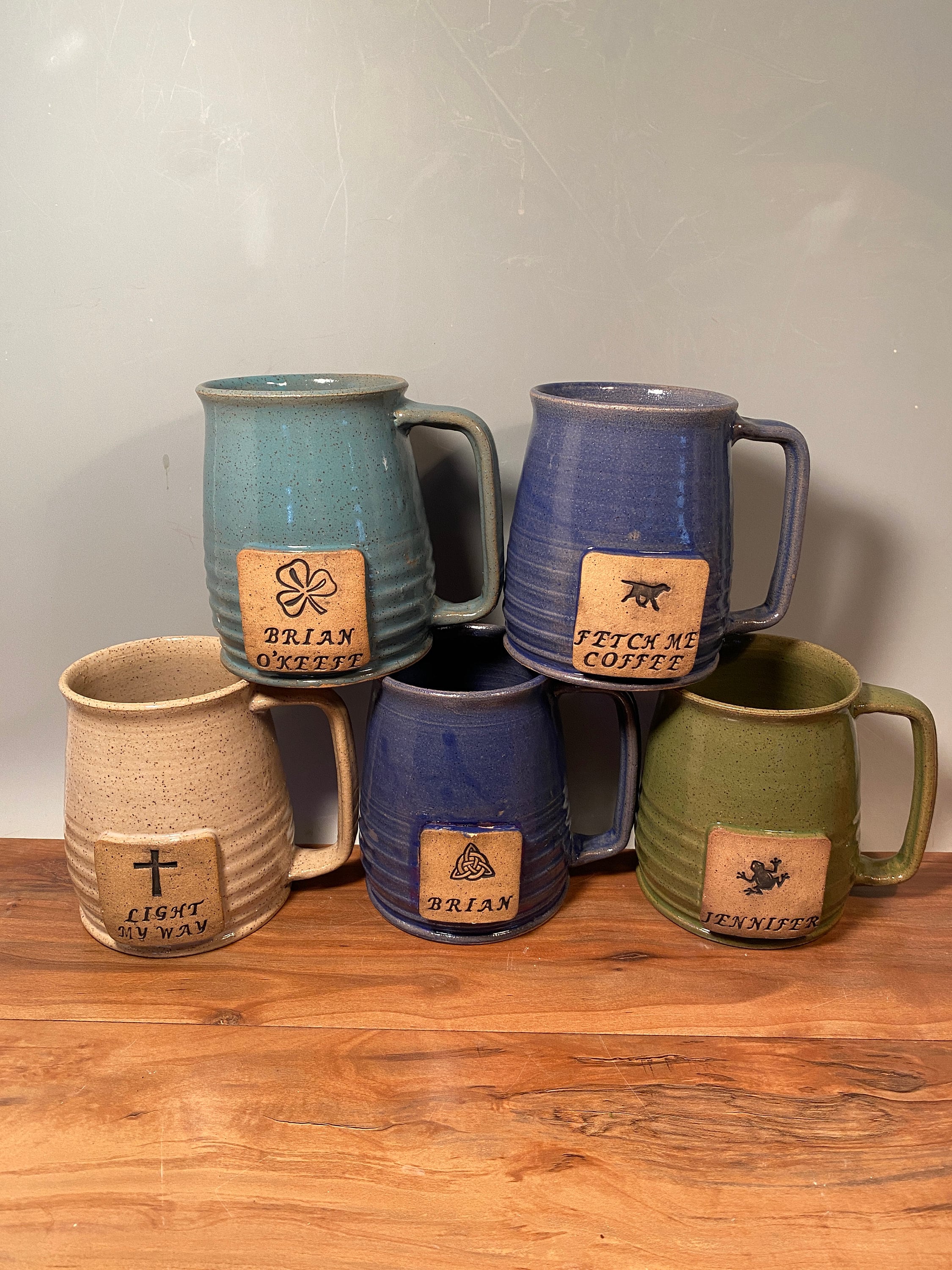 16 Oz Handmade Coffee Mugs - Etsy