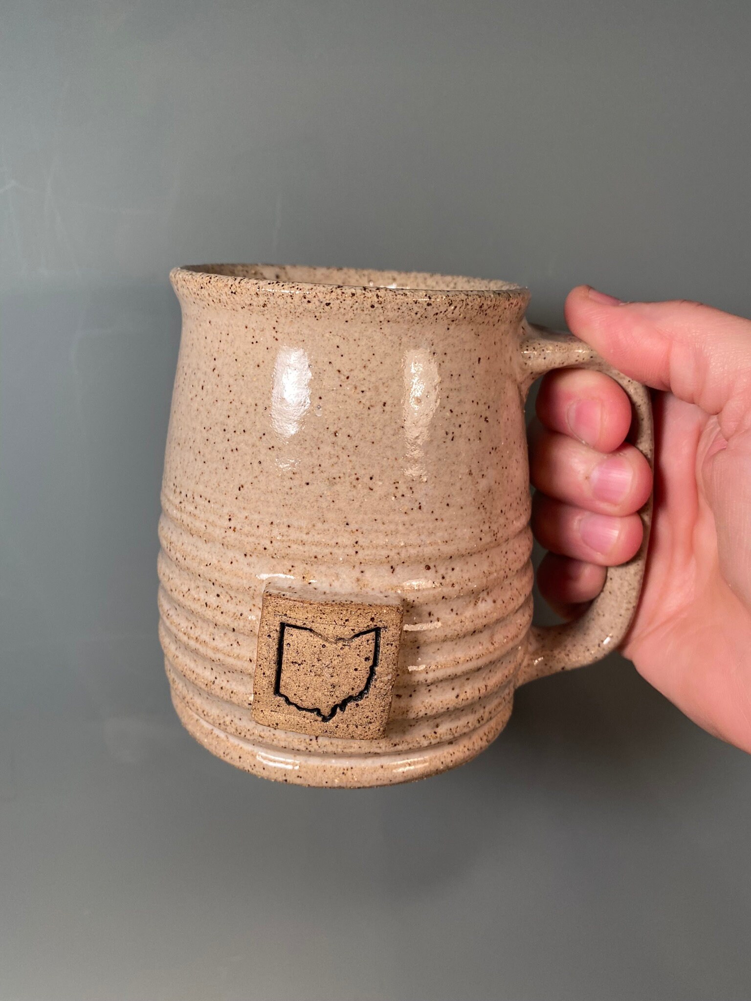 Ohio State University Buckeyes 11 oz. Minimalist Coffee Mug