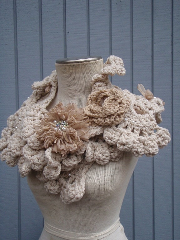 Crochet scarf warm scarf chunky scarf hand knit scarf | Etsy