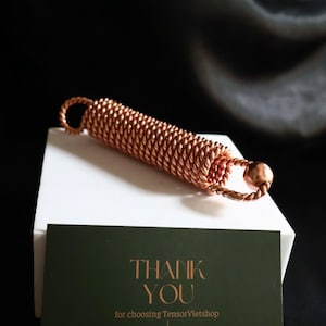 Acu-Vac Coil – Pure Copper Energy Tool - Practitioner Tool • Tensor Technology • Handcrafted Frequency Device