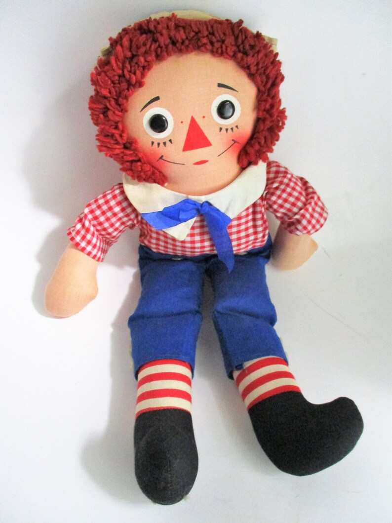 Vintage Raggedy Ann and Andy Dolls Original Knickerbocker Toy Etsy Vintage Raggedy Ann and Andy Dolls Original Knickerbocker Toy Etsy