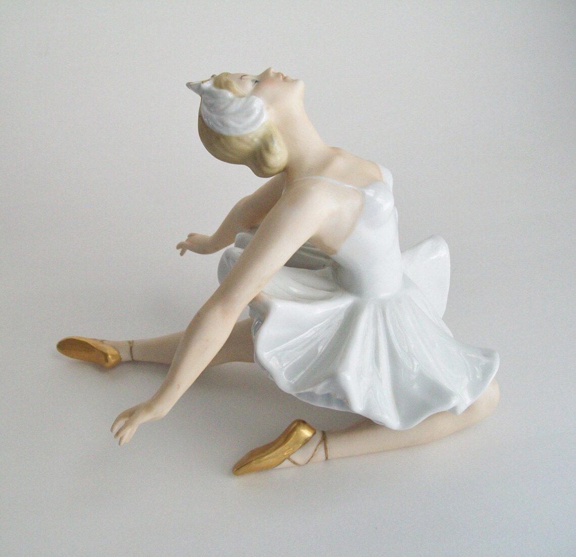 Vintage Ballerina Figurine Andrea by Sadek Porcelain Etsy